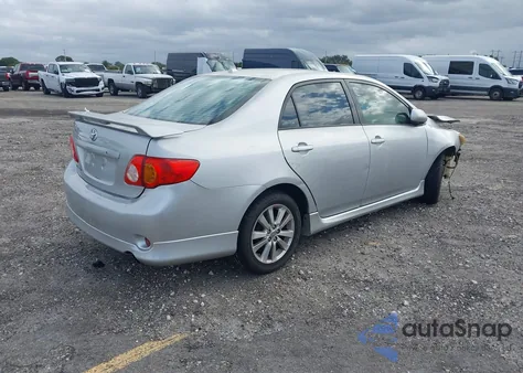 2009 Toyota Corolla S из США, поврежденный, VIN 2T1BU40EX9C134775
